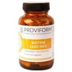 Proviform Biotin 2500 mcg (100 vegetarische Kapseln)