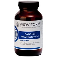 Proviform Proviform Calcium Magnesium 1:1 & D3 (90 Vegetarische Kapseln)