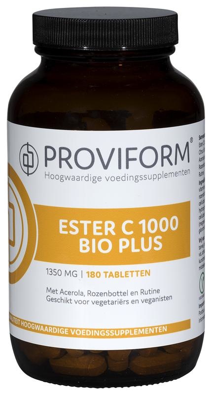 Proviform Proviform Ester C 1000 mg Bioflavonoide Plus (180 Tabletten)