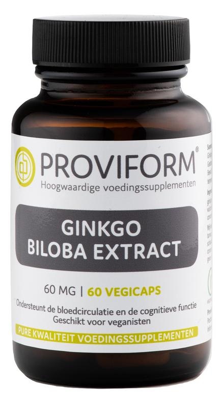 Proviform Proviform Ginkgo Biloba 60 mg (60 vegetarische Kapseln)