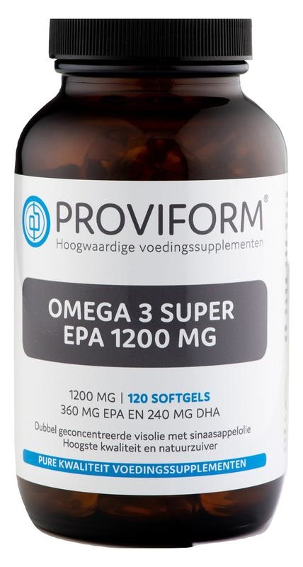 Proviform Proviform Omega 3 Super EPA 1200 mg (120 Weichkapseln)