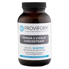 Proviform Omega-3-Fischölkonzentrat 1000 mg (100 Weichkapseln)