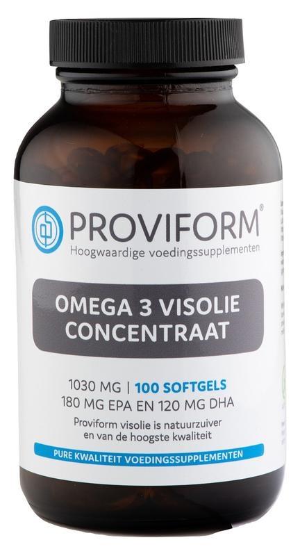 Proviform Proviform Omega-3-Fischölkonzentrat 1000 mg (100 Weichkapseln)