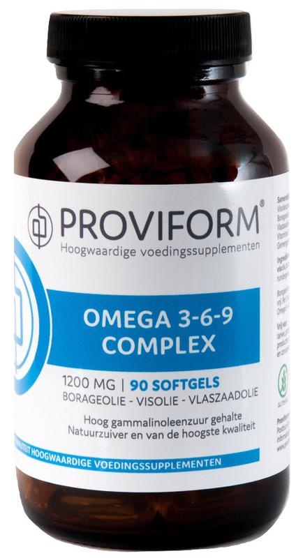 Proviform Proviform Omega 3-6-9 Komplex 1200 mg (90 Weichkapseln)