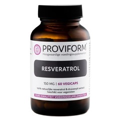 Proviform Resveratrol 150 mg + 50 mg Traubenkernextrakt (60 vegetarische Kapseln)