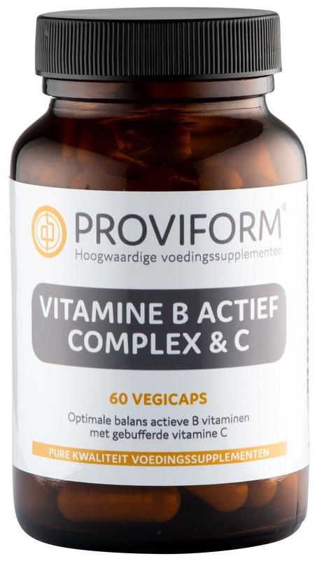 Proviform Proviform Vitamin B Aktiv Komplex & C (60 Vegetarische Kapseln)