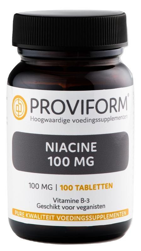 Proviform Vitamin B3 Niacin 100 mg (100 Tab)