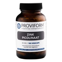Proviform Proviform Zinkpicolinat 30 mg (100 vegetarische Kapseln)