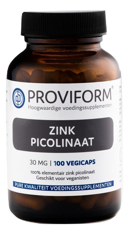 Proviform Proviform Zinkpicolinat 30 mg (100 vegetarische Kapseln)