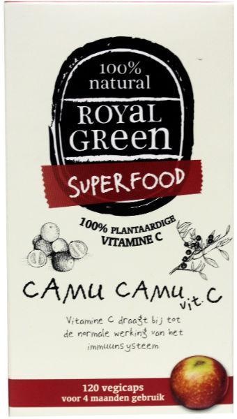 Royal Green Royal Green Camu Camu Vitamin C (120 Vegetarische Kapseln)