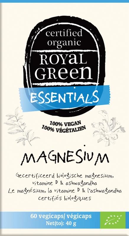 Royal Green Royal Green Magnesium bio (60 vegetarische Kapseln)