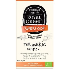 Royal Green Kurkuma-Komplex Bio (60 vegetarische Kapseln)