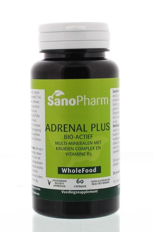 Sanopharm Sanopharm Adrenal Plus Vollwertkost (60 Kapseln)