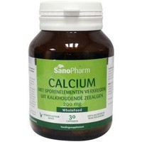 Sanopharm Sanopharm Calcium 200 mg Vollwertkost (30 Kapseln)