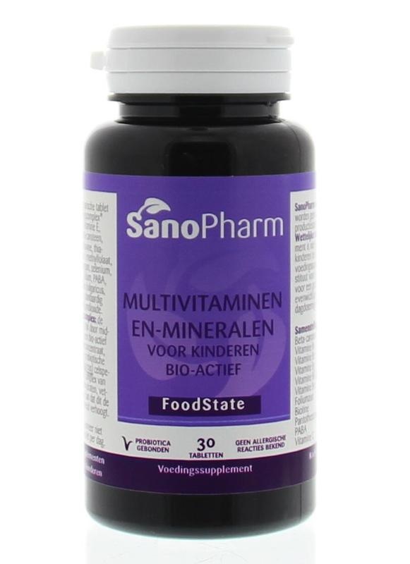 Sanopharm MultiVitamin und Mineralstoffe für Kinder (30 Tab)