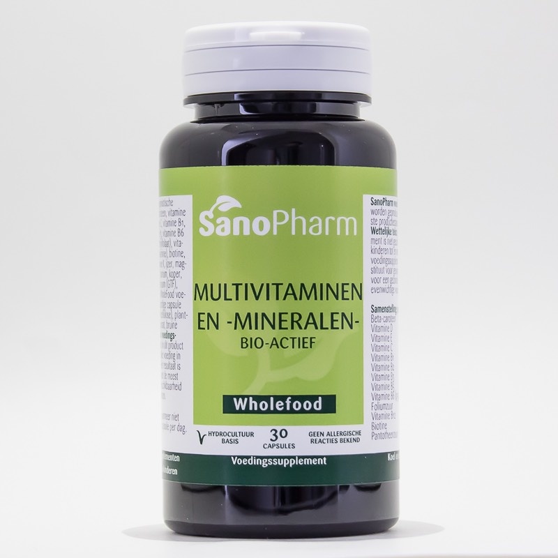 Sanopharm Multivitamin/Mineral-Vollwertkost (30 Caps)