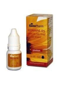 Sanopharm Sanopharm Vitamin D3 1000 IE Emulsan (10 ml)