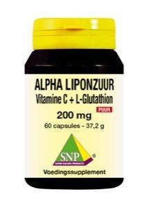 SNP Alpha-Liponsäure 200 mg rein (60 Caps)