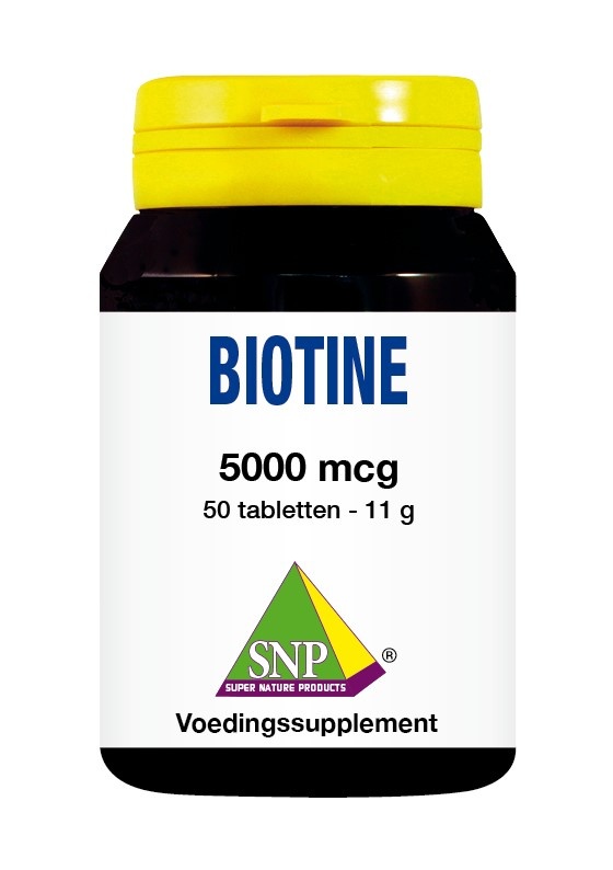 SNP SNP Biotin 5000 mcg (50 Tabletten)