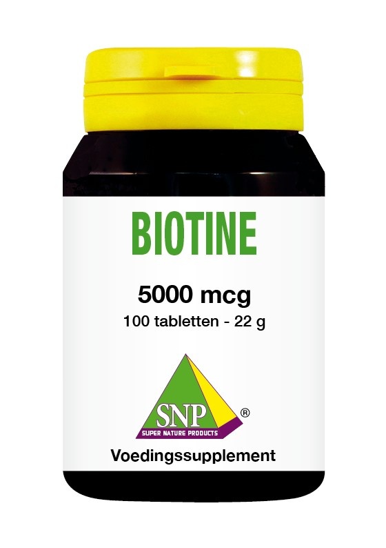 SNP SNP Biotin 5000 mcg (100 Tabletten)