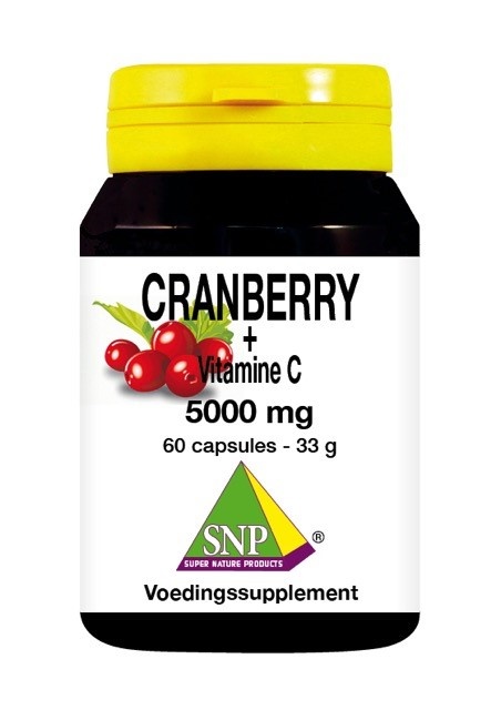 SNP SNP Cranberry-Vitamin C 5000 mg (60 Caps)