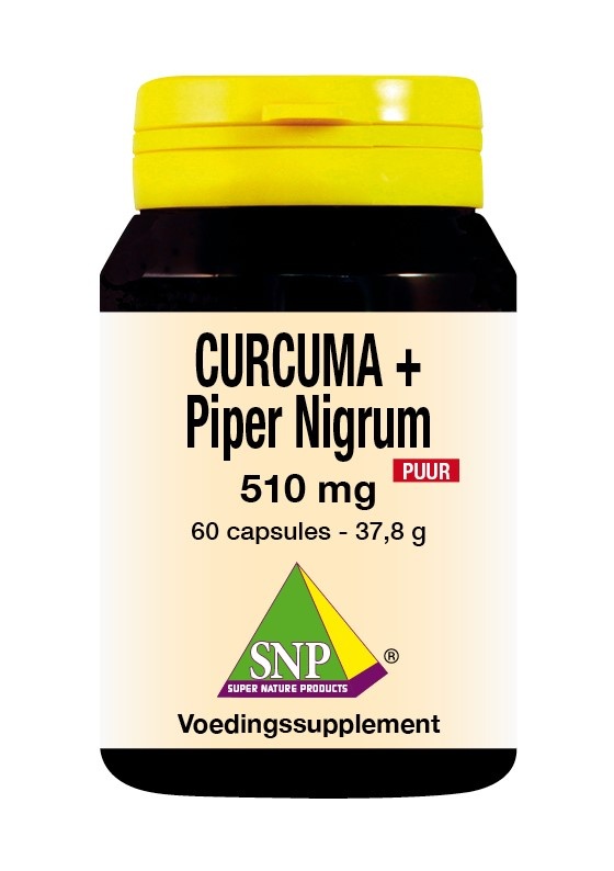 SNP SNP Curcuma & Piper Nigrum 510 mg pur (60 Kapseln)