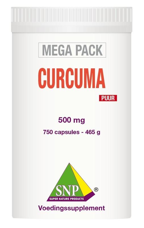 SNP SNP Kurkuma pur Megapack (750 Caps)