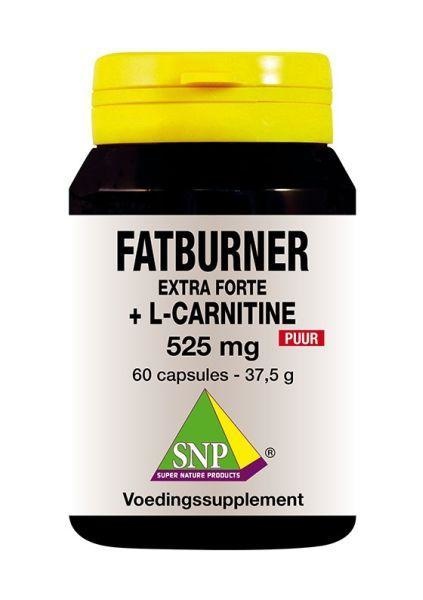 SNP Fatburner extra forte & L-Carnitin 525 mg pur (60 Caps)