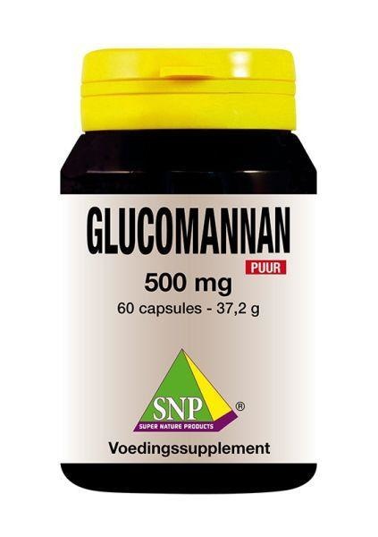 SNP SNP Glucomannan 500 mg pur (60 Kapseln)