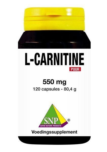 SNP L-Carnitin 550 mg pur (120 Caps)