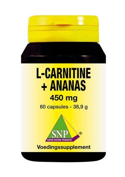 SNP SNP L-Carnitin Ananas 450 mg (60 Kapseln)