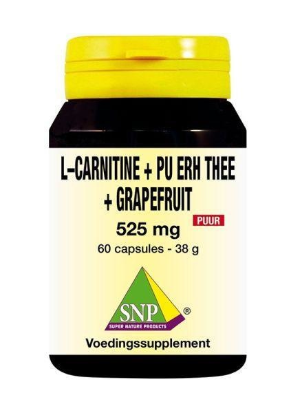 SNP SNP L Carnitin Pu Erh Grapefruit (60 Caps)