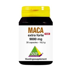 SNP Maca extra forte 9000 mg pur (30 Kapseln)