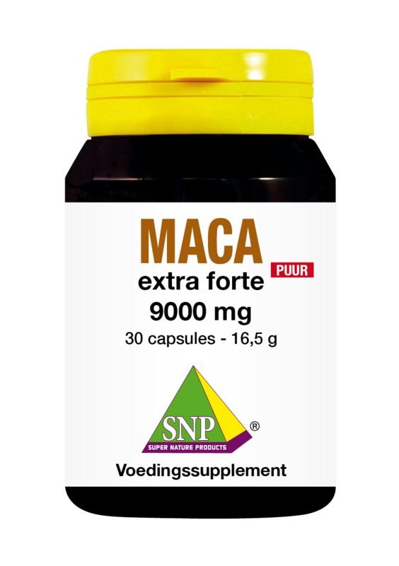 SNP SNP Maca extra forte 9000 mg pur (30 Kapseln)