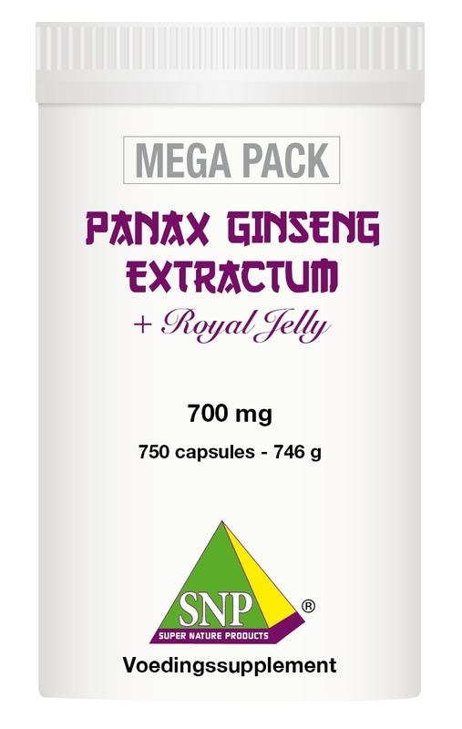 SNP Panax Ginseng-Extrakt Megapack (750 Caps)