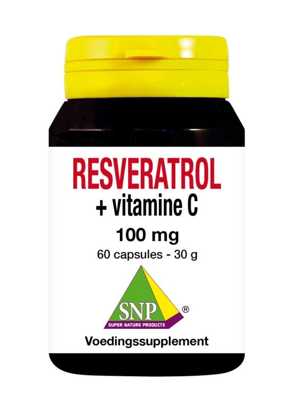 SNP SNP Resveratrol + Vitamin C 100 mg pur (60 vegetarische Kapseln)