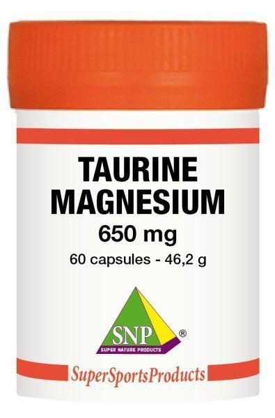 SNP Taurin 325 mg Magnesium 325 mg - Dunkel (60 Caps)