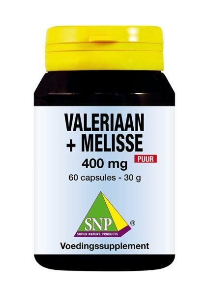 SNP Baldrian Melisse 400mg pur (60 Caps)