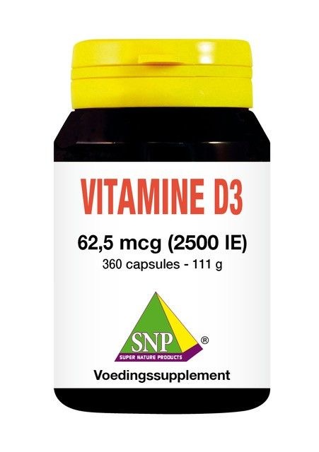SNP Vitamin D3 2500 IE (360 Caps)