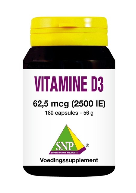 SNP SNP Vitamin D3 2500 IE (180 Kapseln)