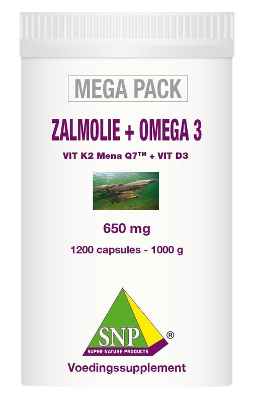 SNP Lachsöl & Omega 3 Mega Pack (1200 Caps)