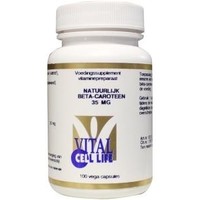 Vital Cell Life Vital Cell Life Beta-Carotin 35 mg Provitamin A (100 Kapseln)