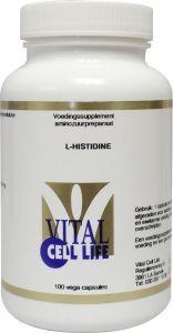 Vital Cell Life Vital Cell Life L-Histidin 500 mg (100 Kapseln)