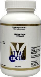 Vital Cell Life Magnesiumcitrat 160 mg Pulver (100 gr)