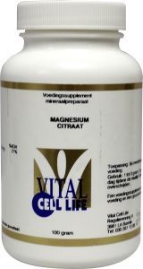 Vital Cell Life Magnesiumcitrat 80 mg Pulver (100 gr)