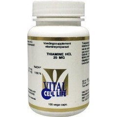 Vital Cell Life Thiamin HCL 25 mg (100 Kapseln)