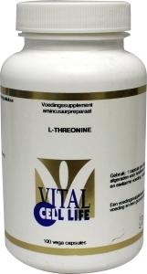Vital Cell Life Vital Cell Life Threonin 500 mg (100 Caps)