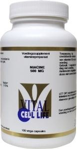 Vital Cell Life Vitamin B3 Niacin 500 mg (100 Caps)
