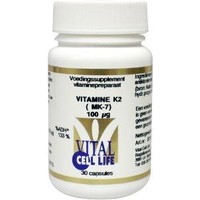 Vital Cell Life Vital Cell Life Vitamin K2 MK7 100 mcg (30 Kapseln)