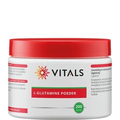 Vitals L-Glutaminpulver (200 Gramm)